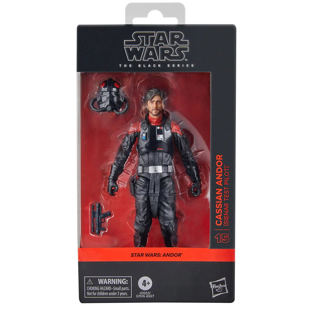 Star Wars The Black Series Cassian Andor Sienar Test Pilot Figura da Collezione - Nerdscape Nerdscape