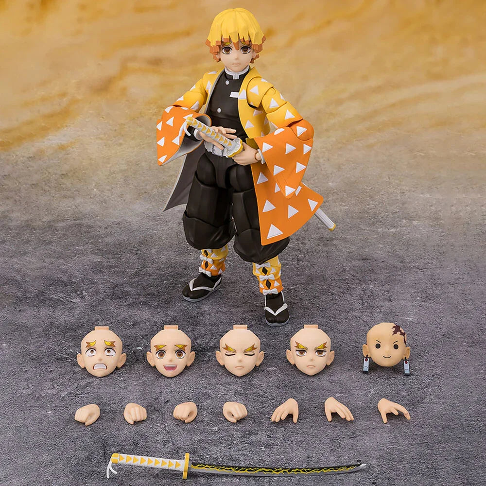 Demon Slayer Zenitsu Agatsuma figure 14cm Nerdscape
