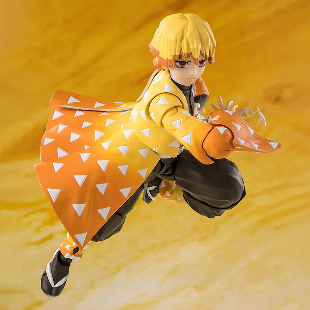Demon Slayer Zenitsu Agatsuma figure 14cm Nerdscape