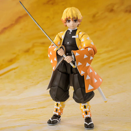 Demon Slayer Zenitsu Agatsuma figure 14cm Nerdscape