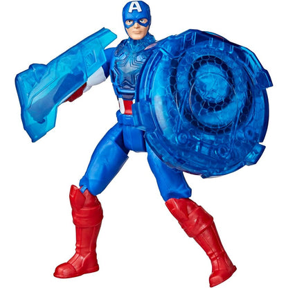 Marvel Avengers Captain America Figura da Collezione con Motorbike Shield Thrower - Nerdscape Nerdscape