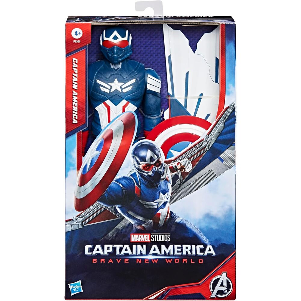Marvel Captain America Brave New World Figura da Collezione 30cm - Nerdscape Nerdscape