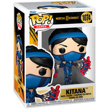 Funko Pop! Mortal Kombat 11 Kitana - Figura da Collezione Vinyl Nerdscape
