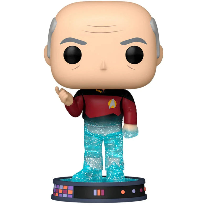 Funko Pop! Star Trek Jean-Luc Picard - Figura da Collezione Vinyl Nerdscape