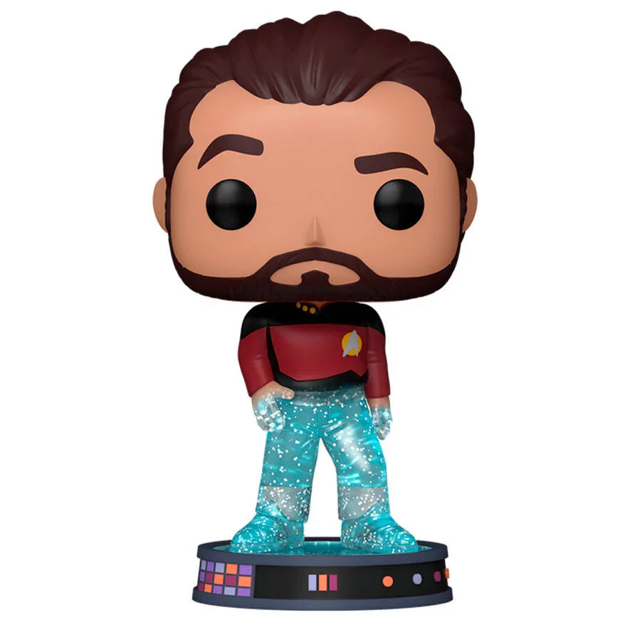 Funko Pop! Star Trek William T. Riker - Figura da Collezione Vinyl Nerdscape