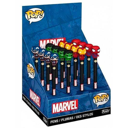 Stylo à décorations assorties Marvel