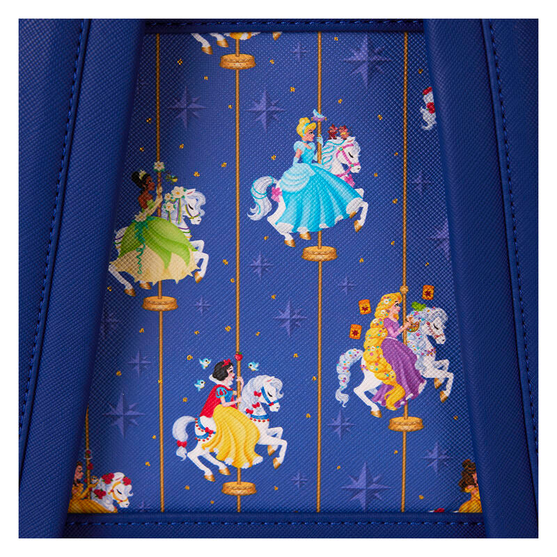 Loungefly Disney Princess Carousel backpack 26cm Nerdscape