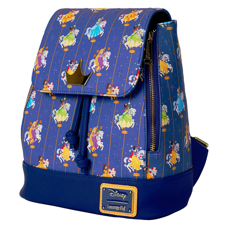 Loungefly Disney Princess Carousel backpack 26cm Nerdscape
