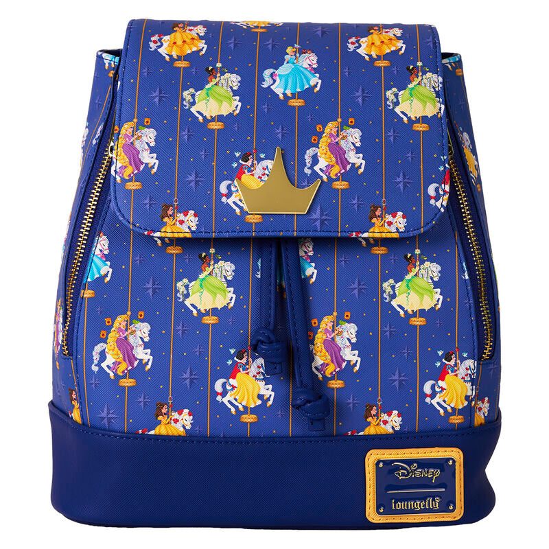 Loungefly Disney Princess Carousel backpack 26cm Nerdscape