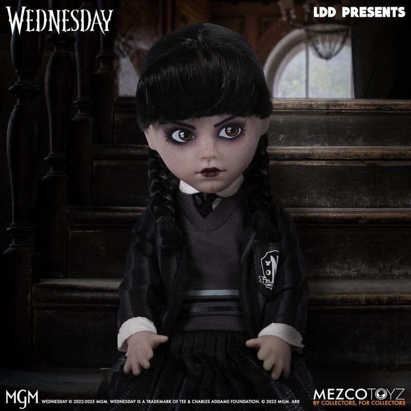 Living Dolls Wednesday Uniform doll 25.5cm