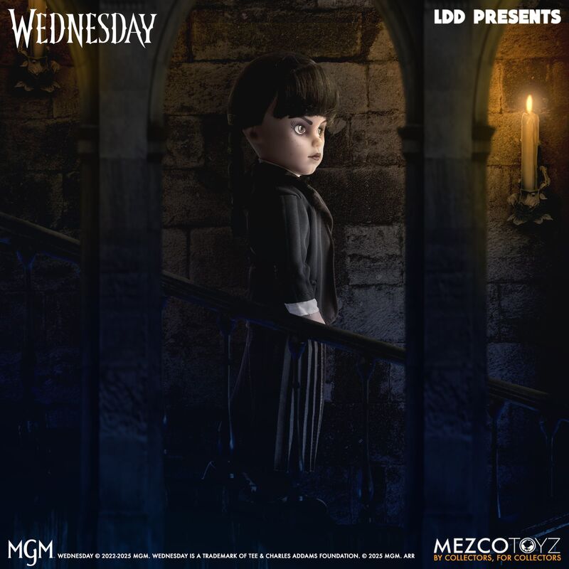 Living Dolls Wednesday Uniform doll 25.5cm