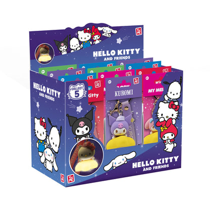 Hello Kitty and Friends assorted keychain light figure