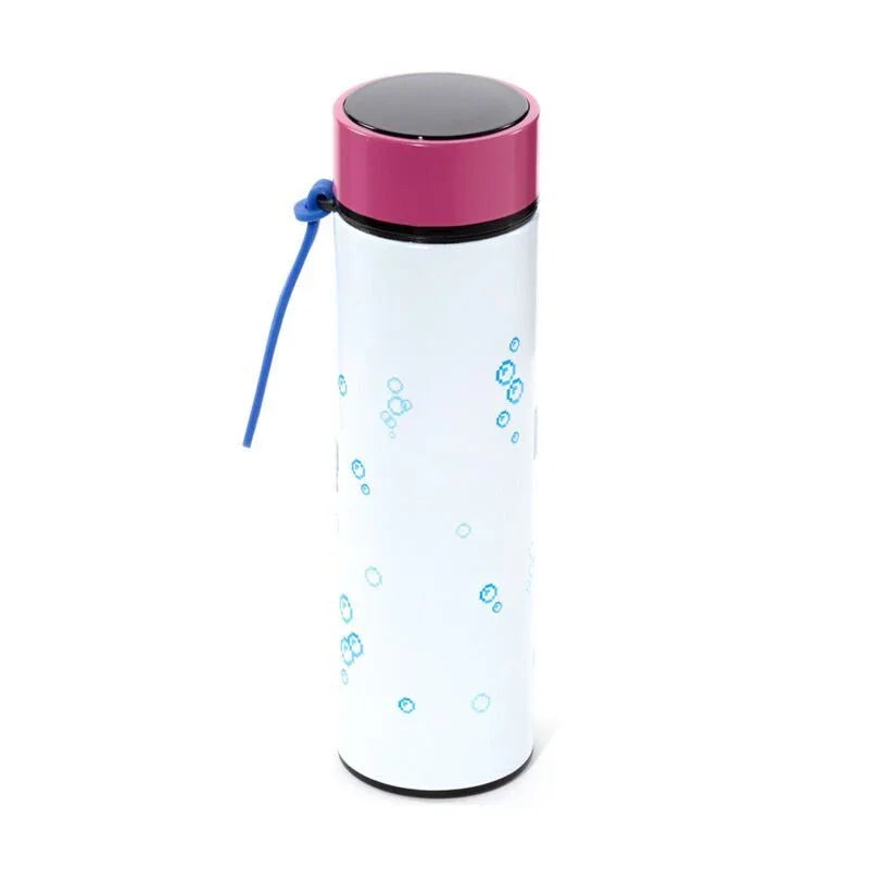 Minecraft Axolotl thermos stainless steel bottle thermometer 450ml Nerdscape