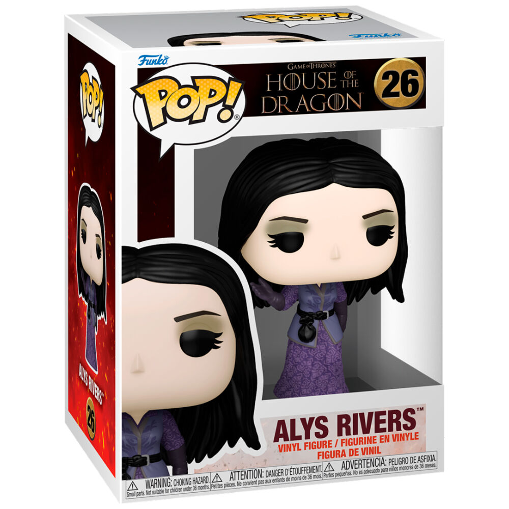 Funko Pop! The House of the Dragon Alys Rivers - Figura da Collezione Vinyl Nerdscape