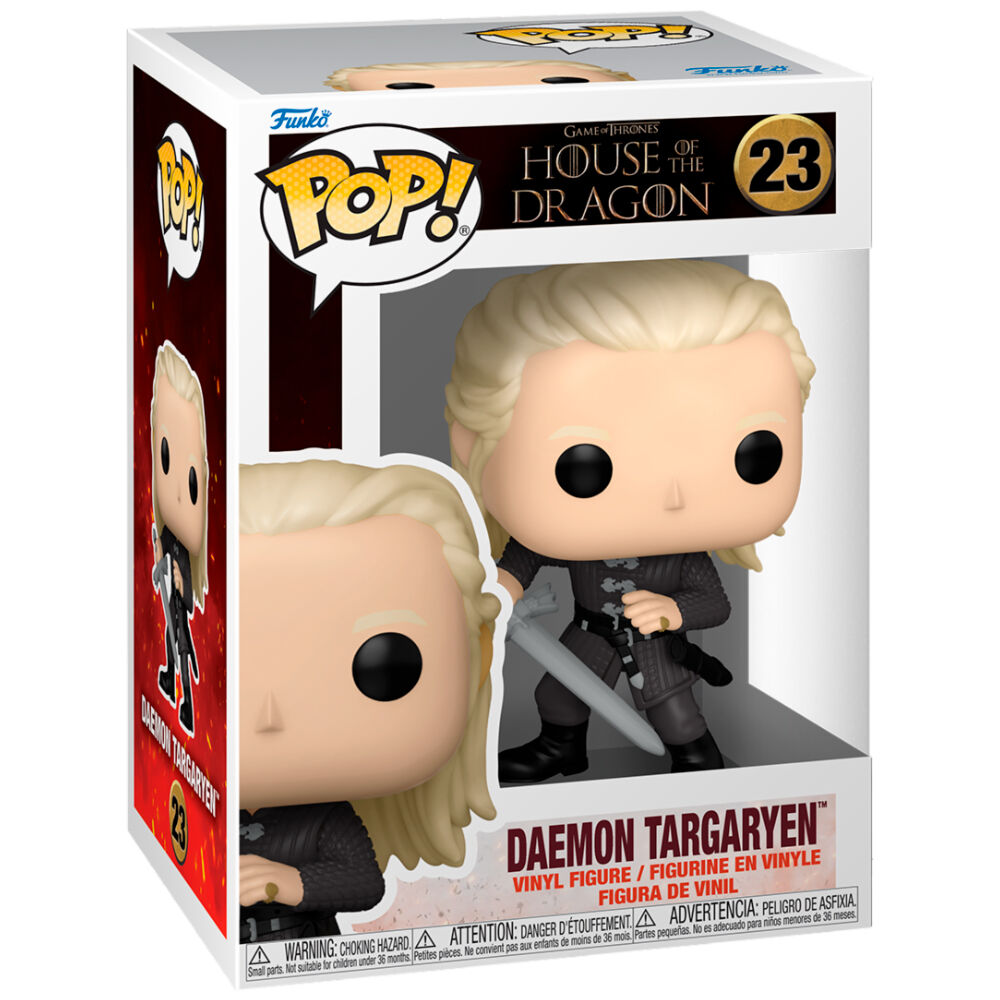 Funko Pop! The House of the Dragon Daemon Targaryen - Figura da Collezione Vinyl Nerdscape