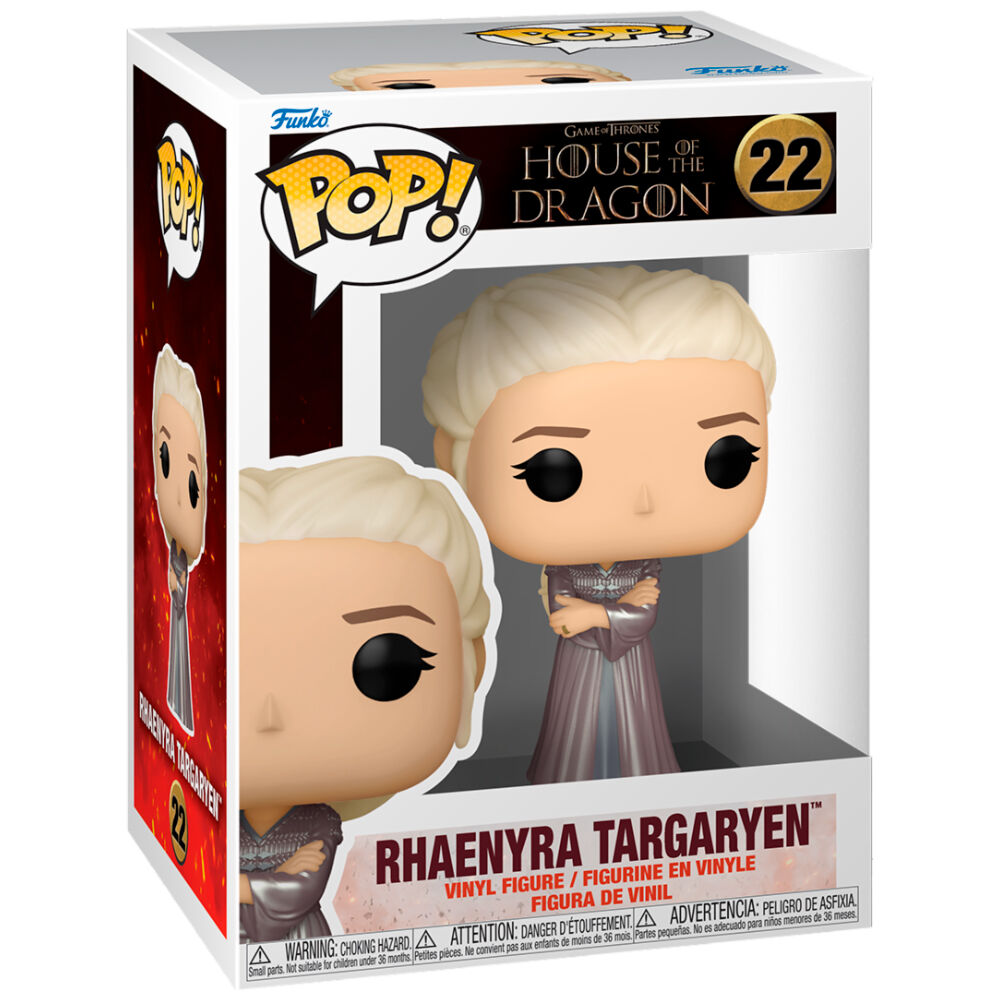 Funko Pop! The House of the Dragon Rhaenyra Targaryen - Figura da Collezione Vinyl Nerdscape