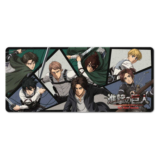 Tapis de bureau de jeu Attack on Titan