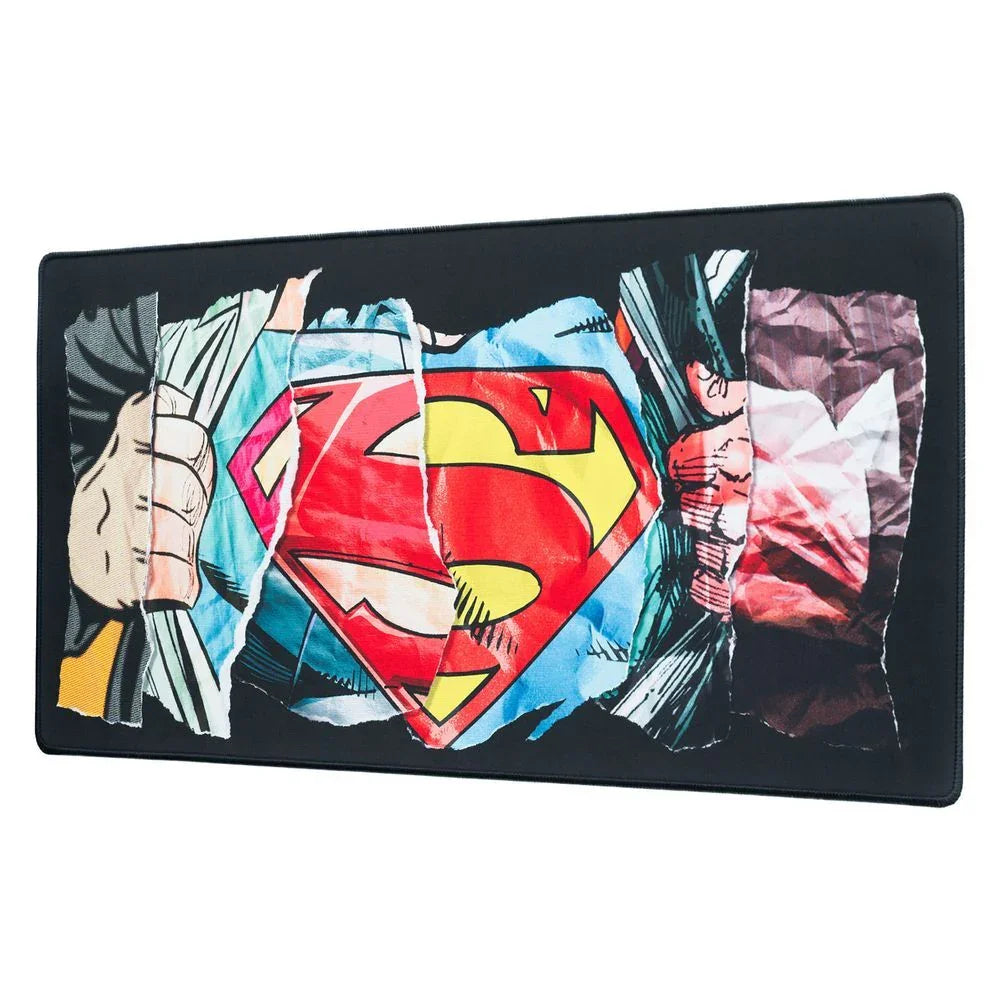 DC Comics Superman Desk Mat 80x35cm - Waterproof, Non-Slip Nerdscape Pad Nerdscape