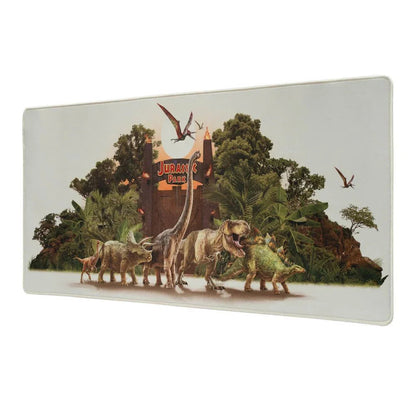 Jurassic Park Gaming Desk Mat 80x35cm – Waterproof, Non-Slip Nerdscape Pad Nerdscape