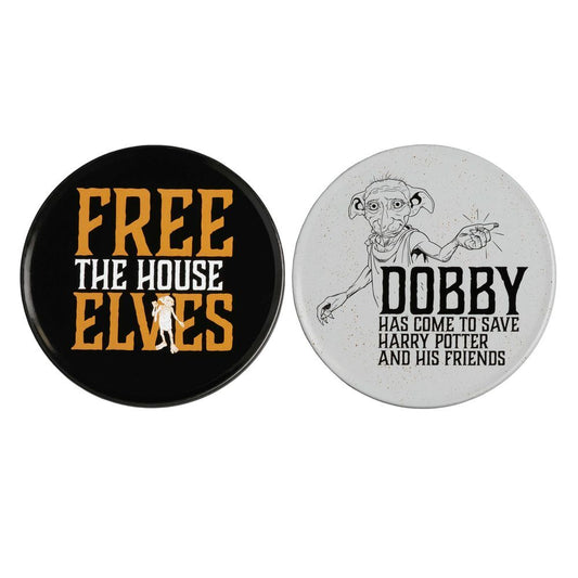 Lot de 2 sous-verres Harry Potter Dobby