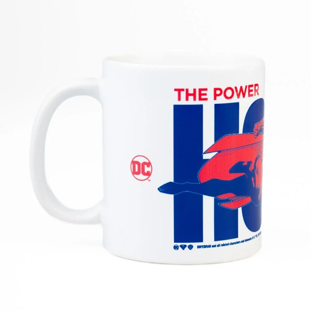 DC Comics Superman Mug 350ml Ceramica - Collezione Nerdscape, Lavabile in Lavastoviglie e Microonde Nerdscape