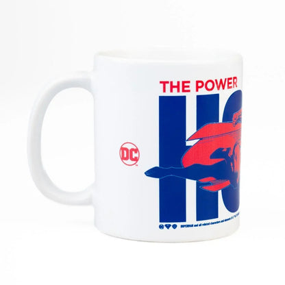 DC Comics Superman Mug 350ml Ceramica - Collezione Nerdscape, Lavabile in Lavastoviglie e Microonde Nerdscape