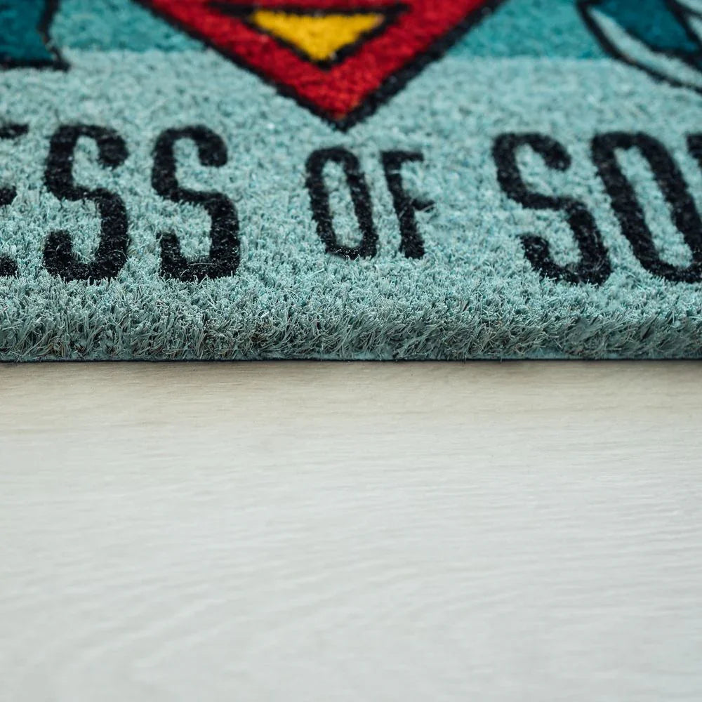DC Comics Superman Doormat 60x40cm in Coconut Fibre with Anti-Slip PVC Base - Nerdscape Nerdscape