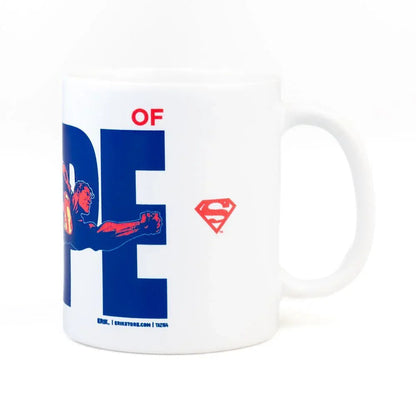 DC Comics Superman Mug 350ml Ceramica - Collezione Nerdscape, Lavabile in Lavastoviglie e Microonde Nerdscape