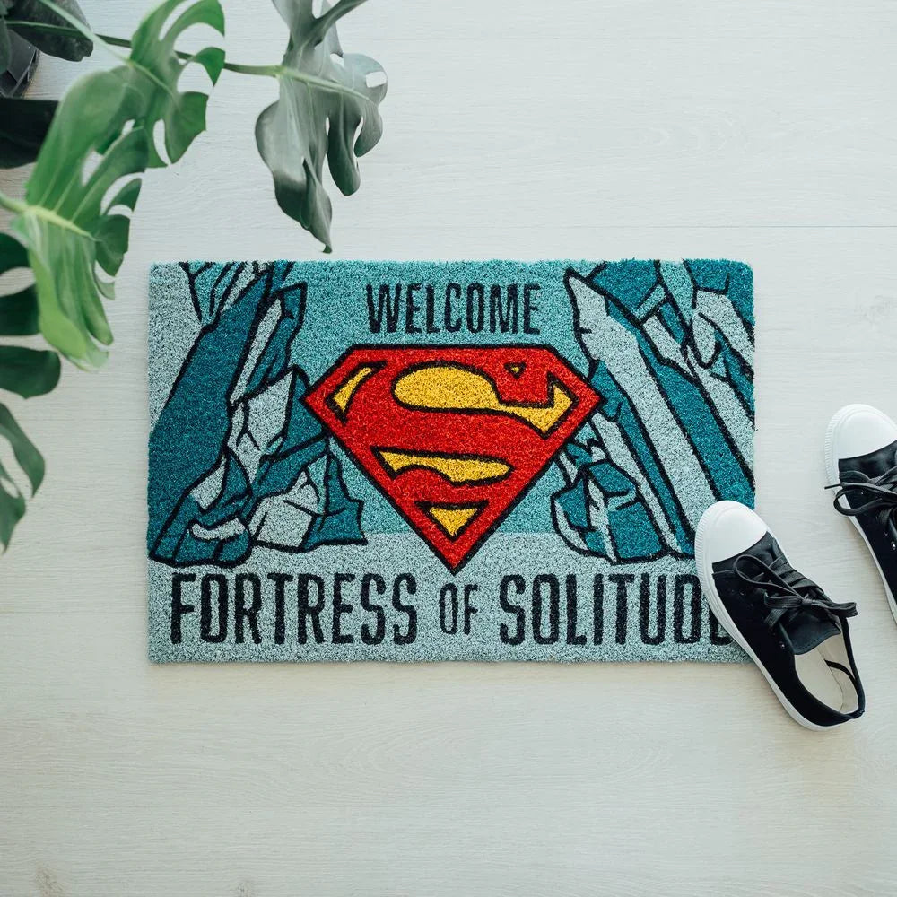 DC Comics Superman Doormat 60x40cm in Coconut Fibre with Anti-Slip PVC Base - Nerdscape Nerdscape