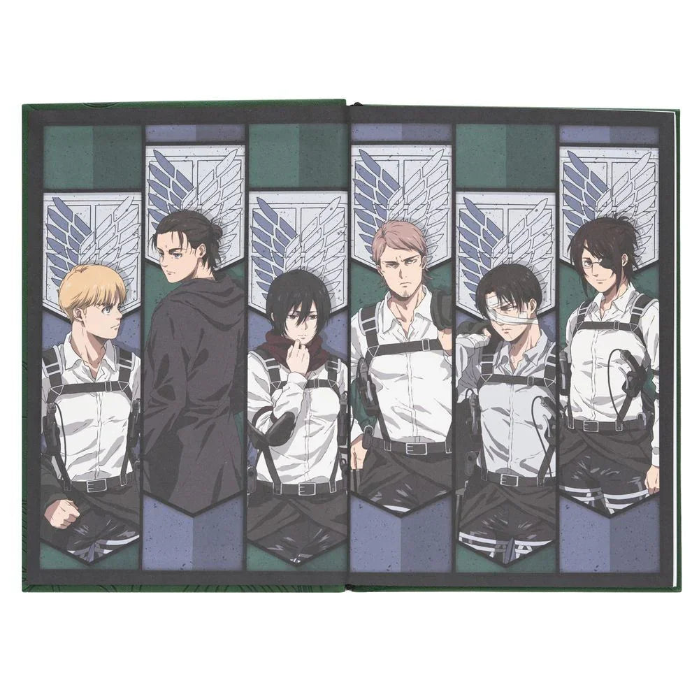 Attack on Titan A5 premium notebook Nerdscape