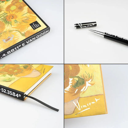 Van Gogh Museum A5 premium notebook + pen set Nerdscape
