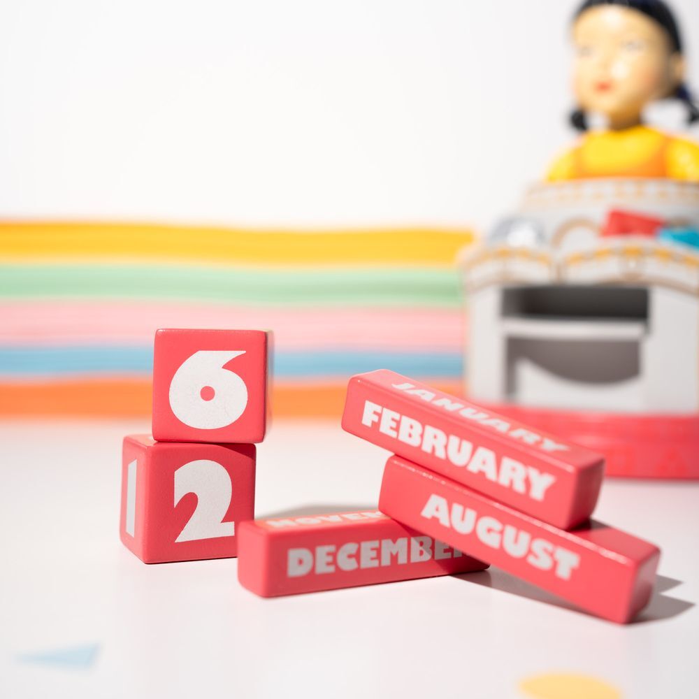 The Squid Game 3D perpetual calendar Nerdscape