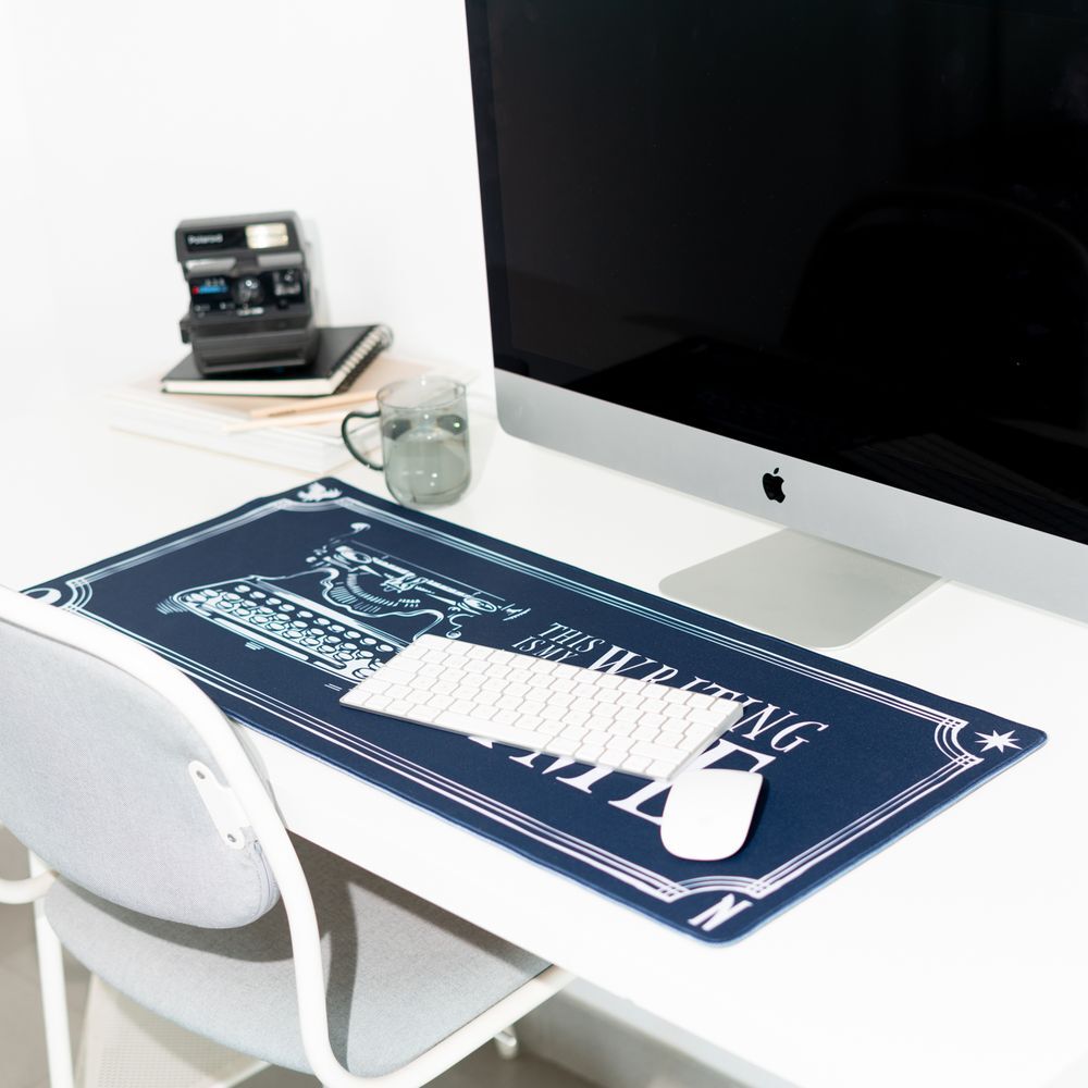 Wednesday gaming desk mat Nerdscape