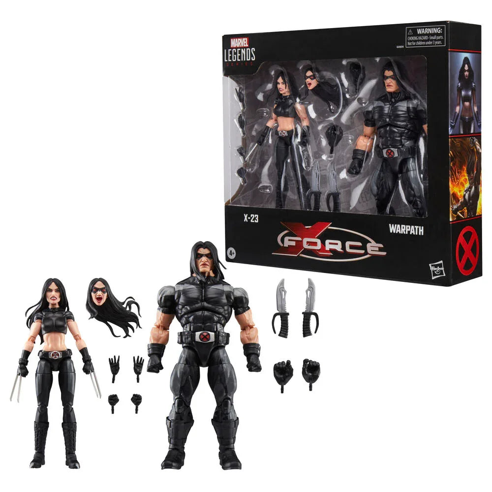 Marvel Legends X-23 e Warpath X-Force Figura da Collezione 15cm - Nerdscape Nerdscape
