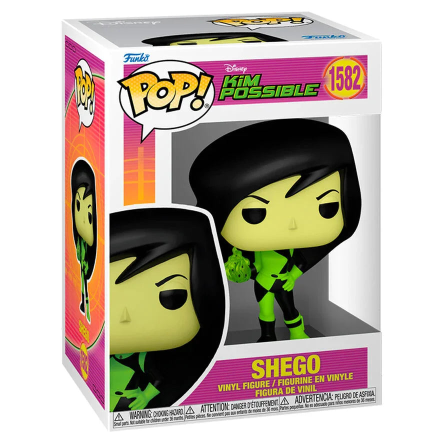 Funko Pop! Disney Kim Possible Shego - Figura da Collezione Vinyl Nerdscape