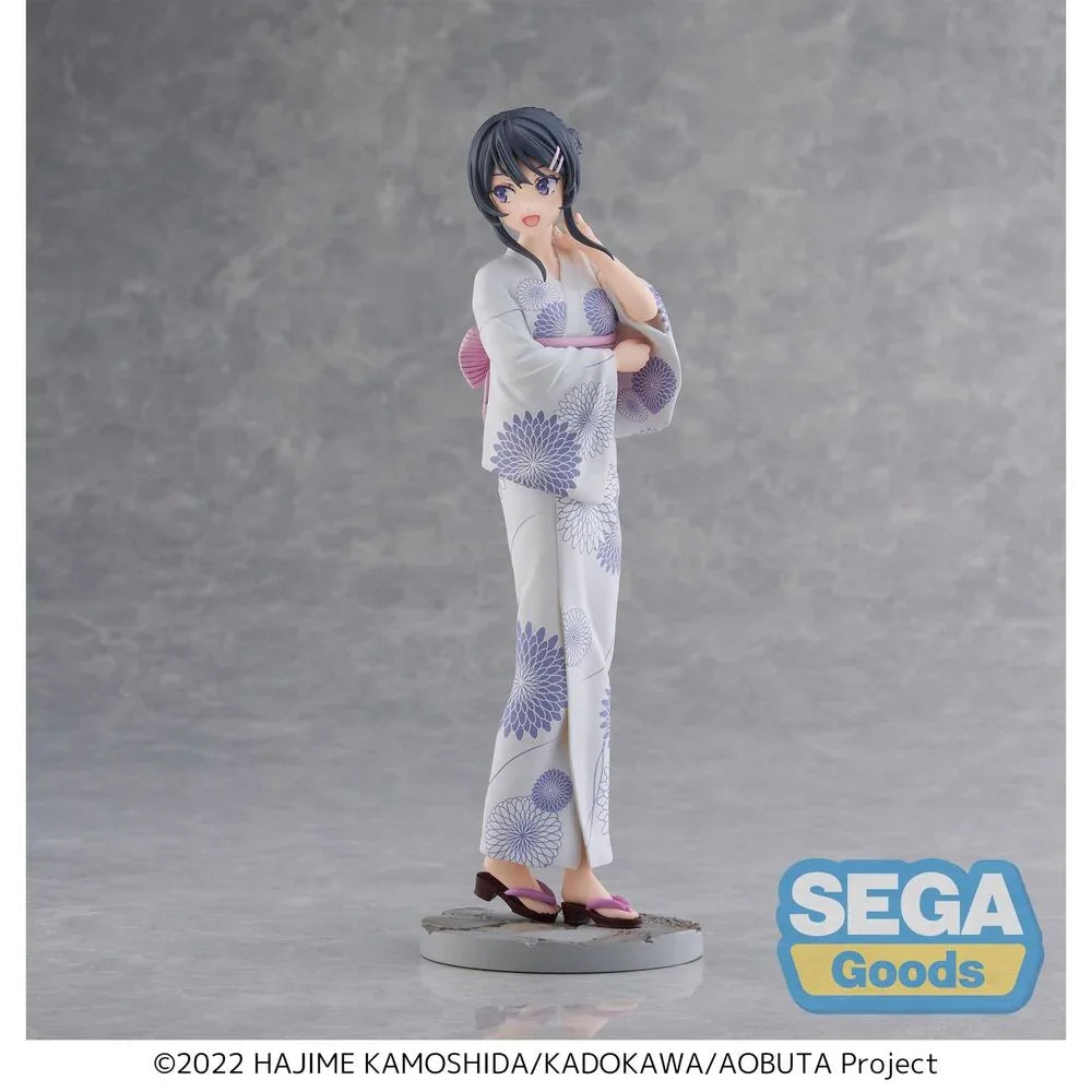 Rascal Does Not Dream Mai Sakurajima Yukata of Bunny Girl Sepai Luminasta figure 22cm Nerdscape