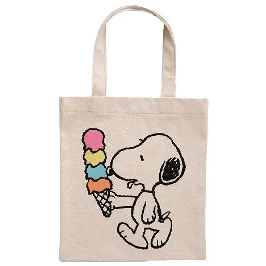 Peanuts Snoopy Ice Cream shopping bag Nerdscape