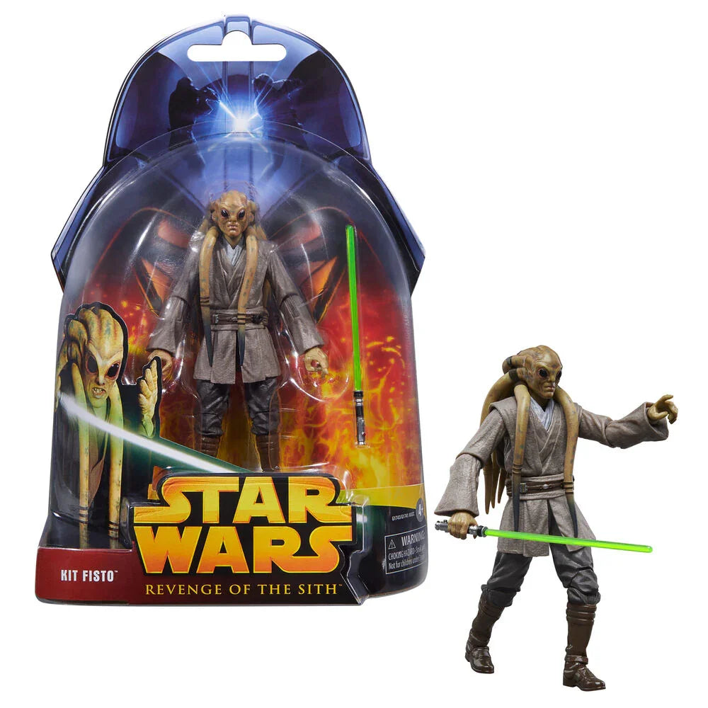 Star Wars Kit Fisto Revenge of the Sith - Figura da Collezione 15cm - Nerdscape Nerdscape
