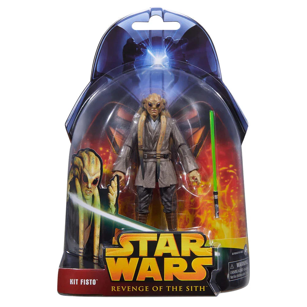 Star Wars Kit Fisto Revenge of the Sith - Figura da Collezione 15cm - Nerdscape Nerdscape
