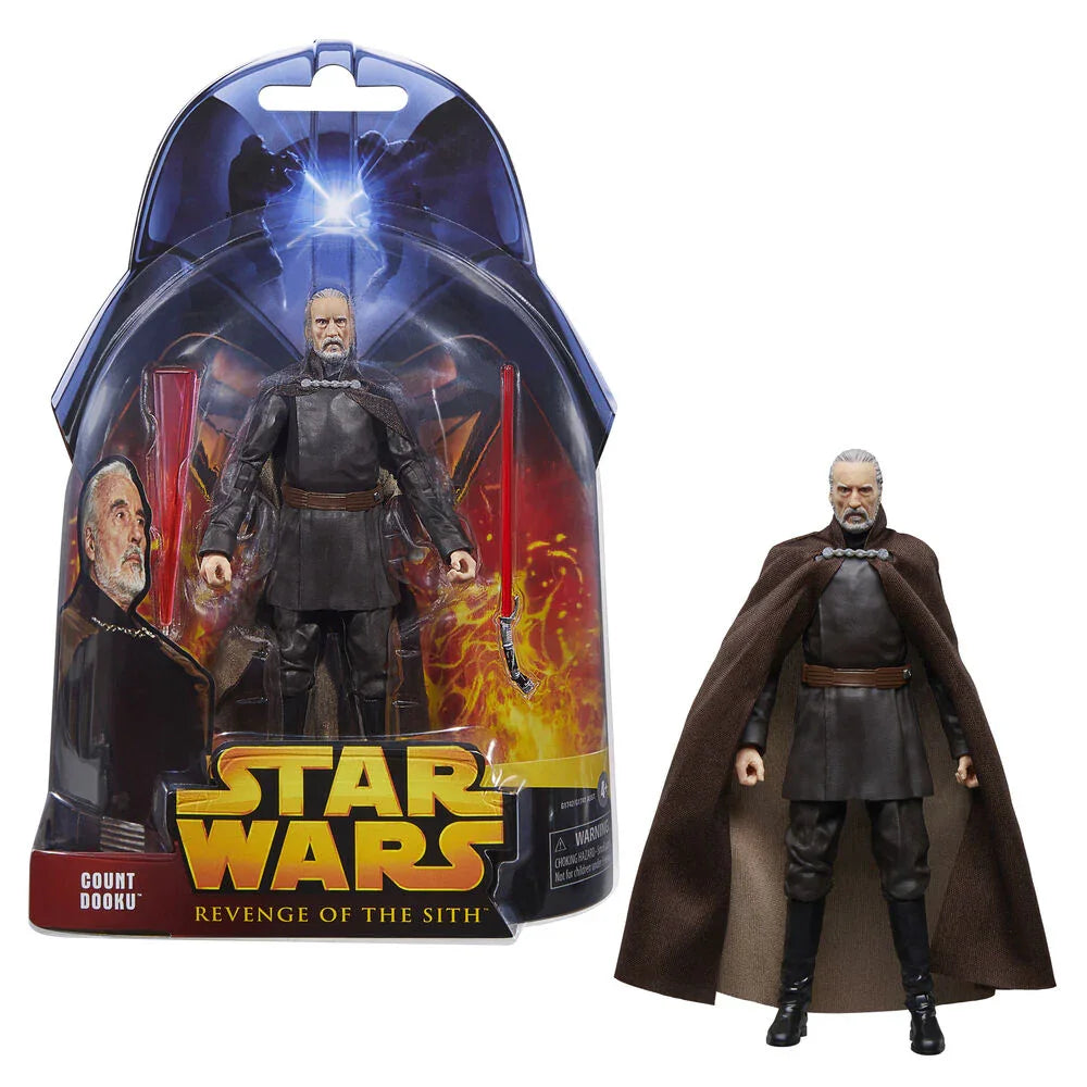Star Wars Count Dooku Revenge of the Sith The Black Series Figura da Collezione - Nerdscape Nerdscape