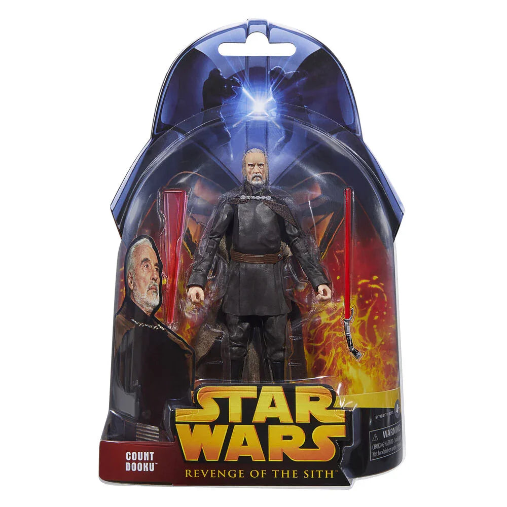 Star Wars Count Dooku Revenge of the Sith The Black Series Figura da Collezione - Nerdscape Nerdscape