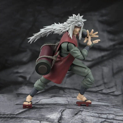S.H. Figuarts Jiraiya Hidden Leaf Heroic Master Sage Mode Naruto Shippuden - Figura da Collezione Nerdscape Nerdscape