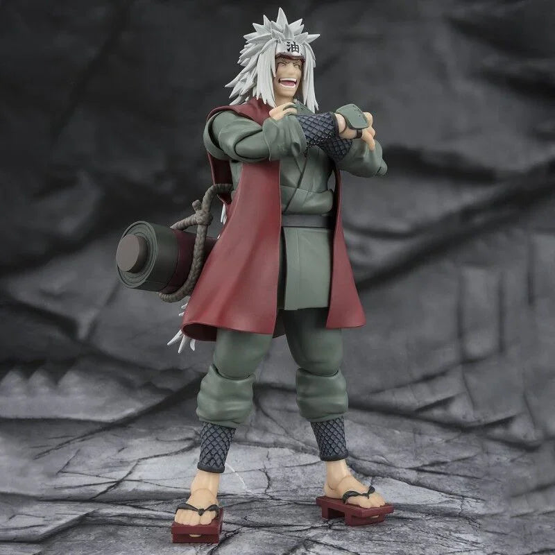 S.H. Figuarts Jiraiya Hidden Leaf Heroic Master Sage Mode Naruto Shippuden - Figura da Collezione Nerdscape Nerdscape