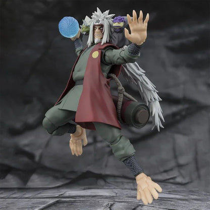 S.H. Figuarts Jiraiya Hidden Leaf Heroic Master Sage Mode Naruto Shippuden - Figura da Collezione Nerdscape Nerdscape