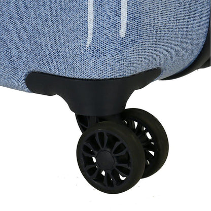 Disney Mickey Dreamer Denim ABS trolley suitcase 55cm Nerdscape