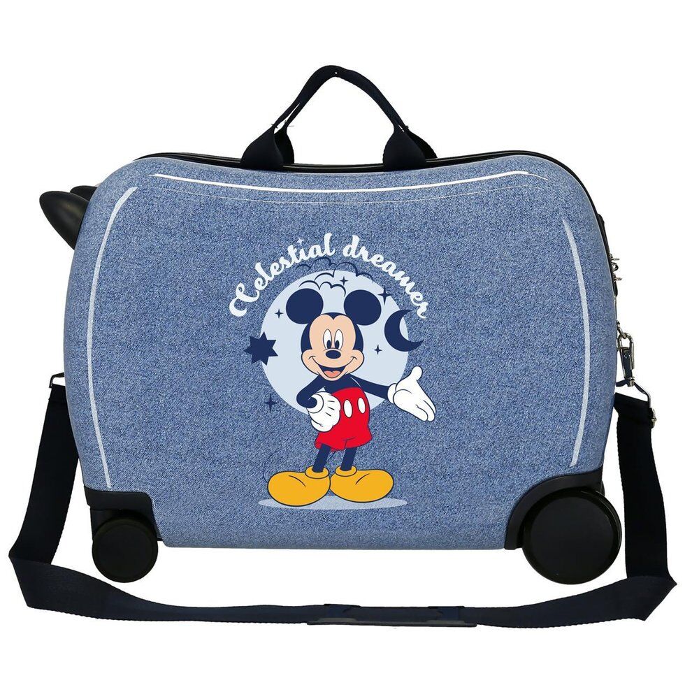 Disney Mickey Dreamer Denim ABS suitcase 50cm Nerdscape