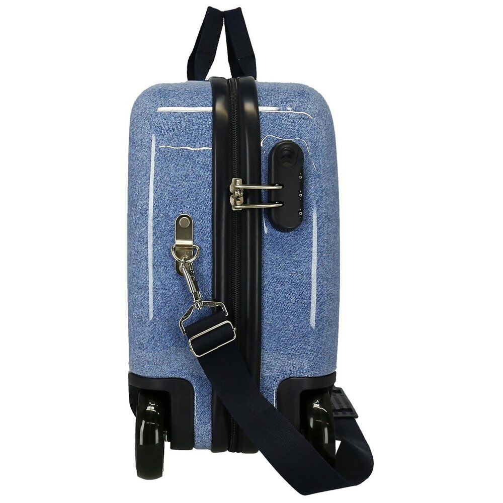 Disney Mickey Dreamer Denim ABS suitcase 50cm Nerdscape