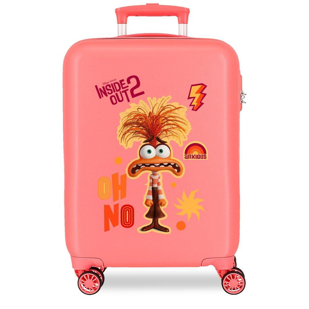 Disney Pixar Inside Out 2 Anxious ABS trolley suitcase 55cm Nerdscape