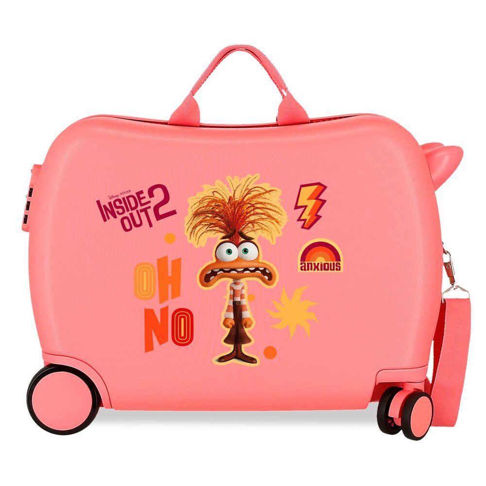 Disney Pixar Inside Out 2 Anxious ABS suitcase 50cm Nerdscape