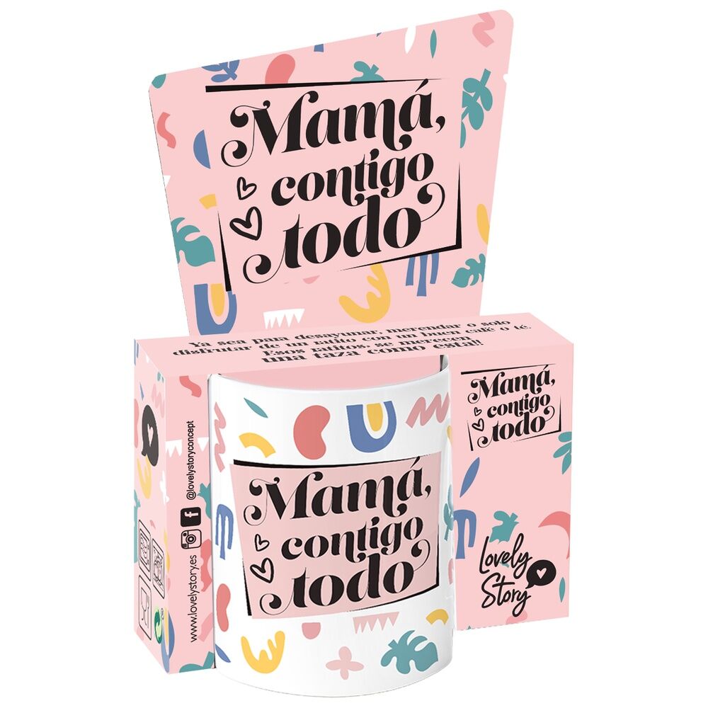 Taza Mama Contigo Todo 330ml Nerdscape